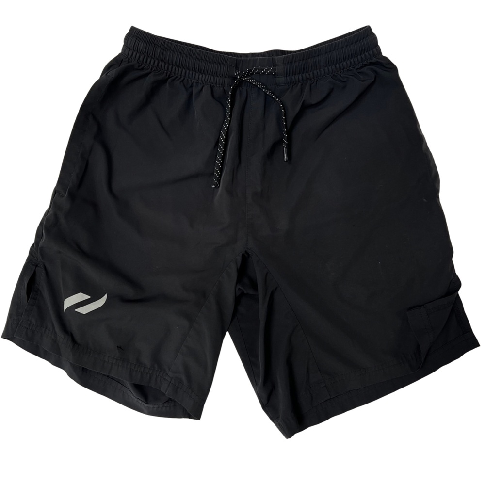 Pure Hockey Men's Sleek Black Athletic Shorts